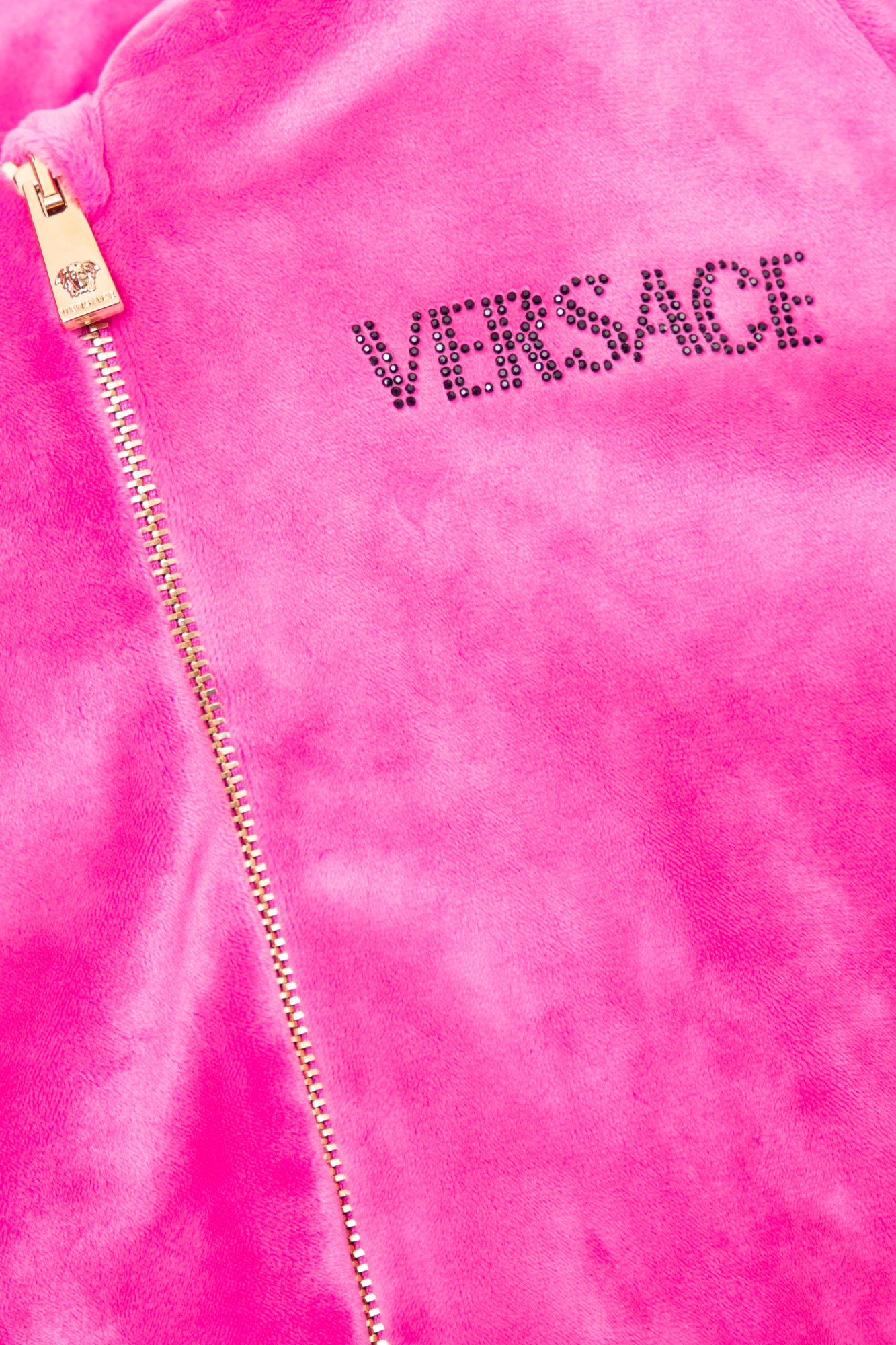 Versace best sale velour hoodie